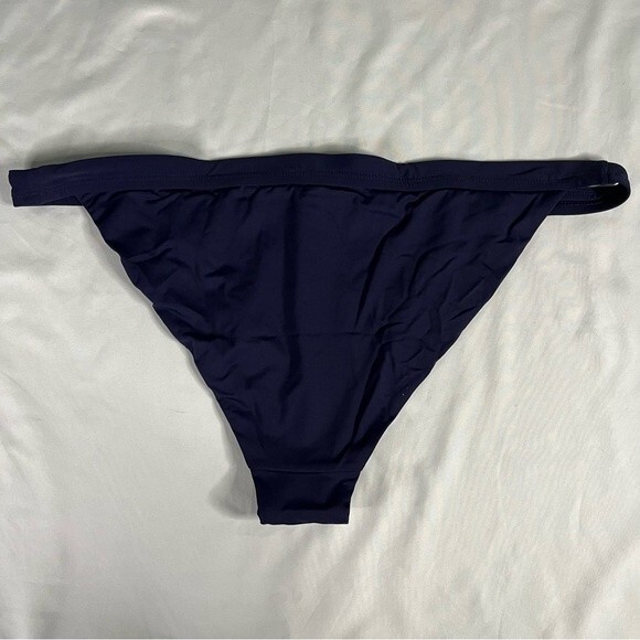 Andie Swim Size XXXL Navy Blue Banded Cheeky Bottom Sexy Beach Classic Low Rise - Picture 7 of 9